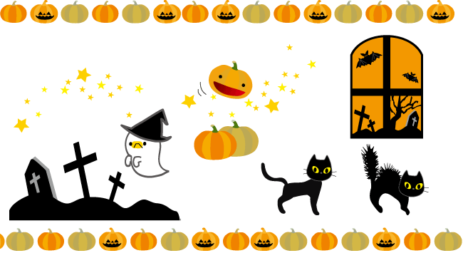 商用利用ok ハロウィンで使える無料イラスト素材