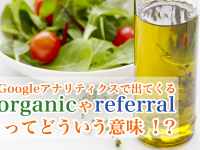 Googleアナリティクスで出てくるorganicやreferralってどういう意味！？