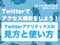 Twitterでアクセス解析をしよう！Twitterアナリティクスの見方と使い方