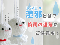 湿邪(しつじゃ)とは？梅雨の湿気にご注意を！